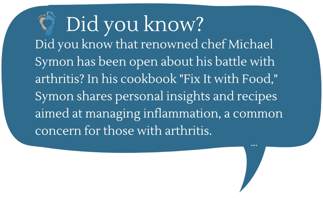 Chef Michael Symon has arthritis and has a cookbook to aid in the fight against it